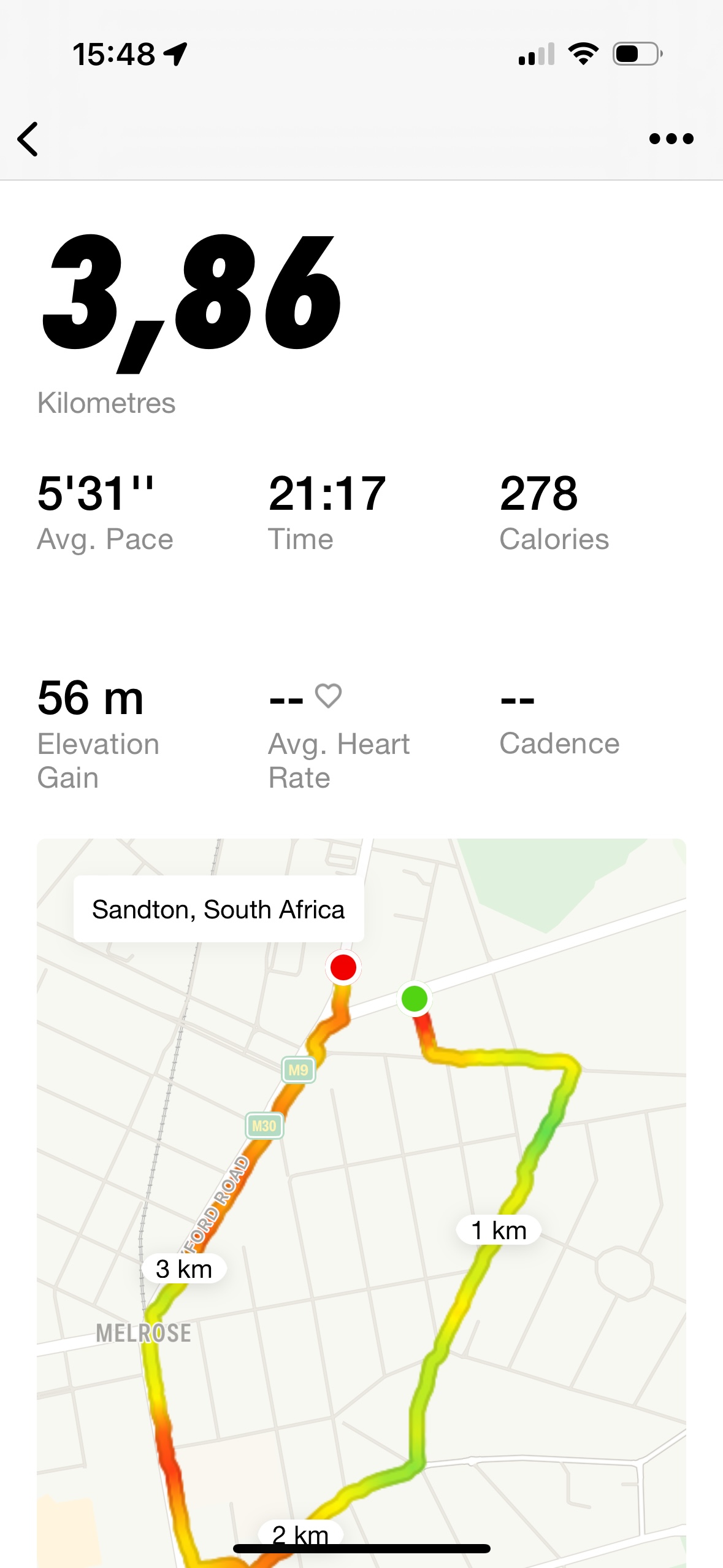 Nike Run Club in October 2012